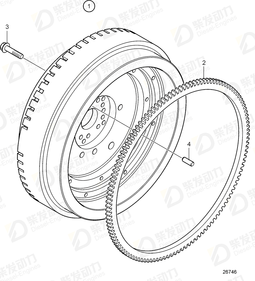 volvo penta Screw 21462604 Drawing volvo penta Screw 21462604 Drawing